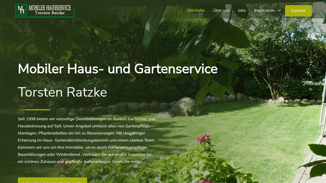 Screenshot gartenpflege-sylt.de